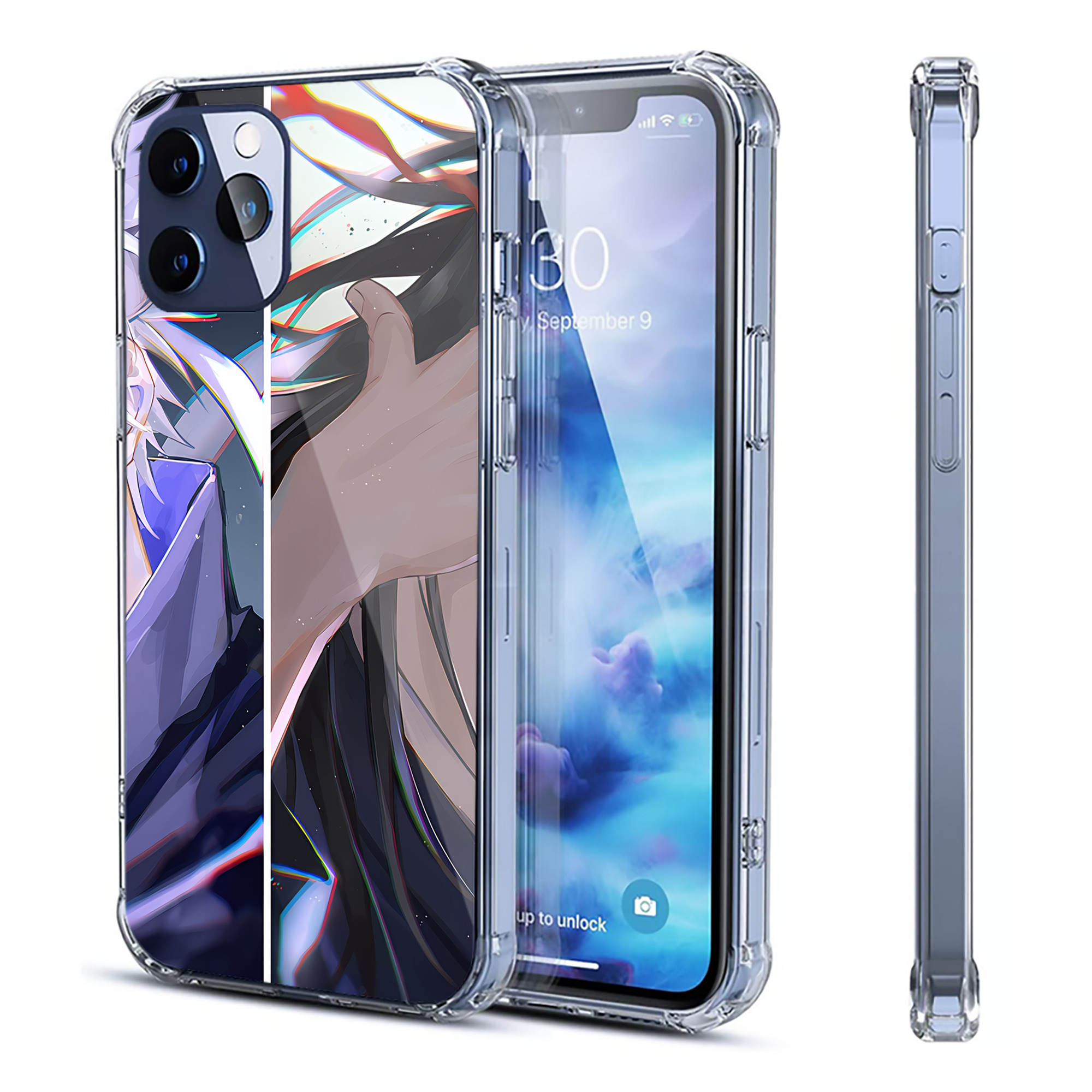 （画像用） SPY×FAMILY间谍家家酒 【iPhone 12シリーズ対応】透明スマホケース（クリアソフトケース）